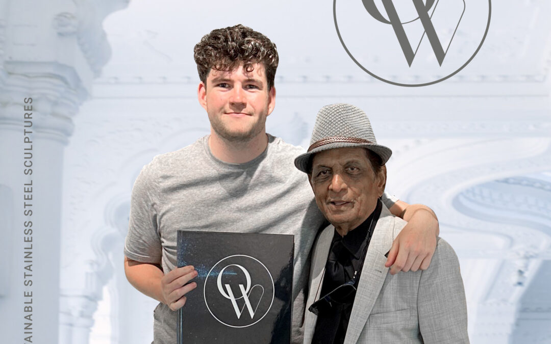 Sustainable sculpture exhibition, celebrating the coronation of the climate King